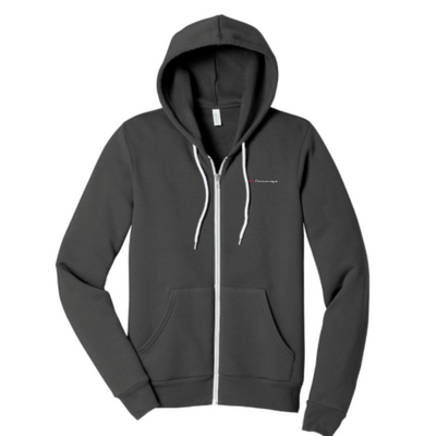 ThomsonJaspar - Unisex Sponge Fleece Full-Zip Hooded Sweatshirt