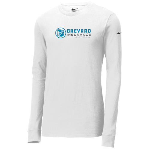 BrevardInsurance - Nike Dri-FIT Cotton/Poly Long Sleeve Tee