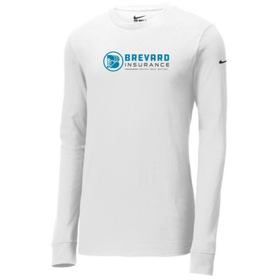 BrevardInsurance - Nike Dri-FIT Cotton/Poly Long Sleeve Tee