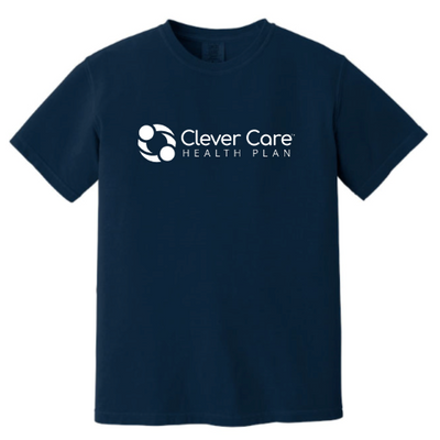 Clever Care Health Plan - Unisex Comfort Colors Vintage Tee v1