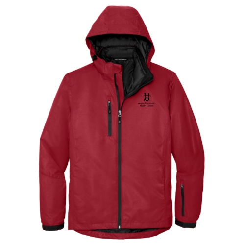 Rich Red/ Black