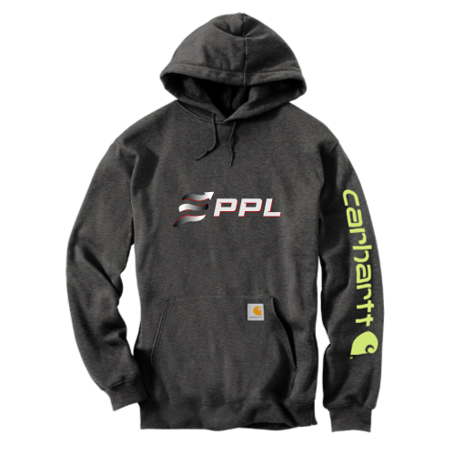PPLTrucking - Carhartt Midweight Hooded Logo Sweatshirt CTK288