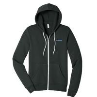 Ajdanboise - Unisex Sponge Fleece Full-Zip Hooded Sweatshirt