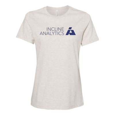 Incline Analytics - Women's Relaxed Fit Heather CVC Tee v2