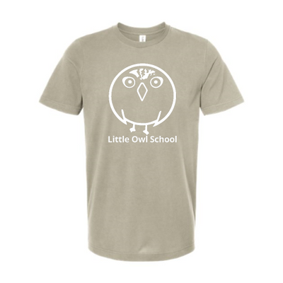LittleOwlSchool - Combed Cotton T-Shirt