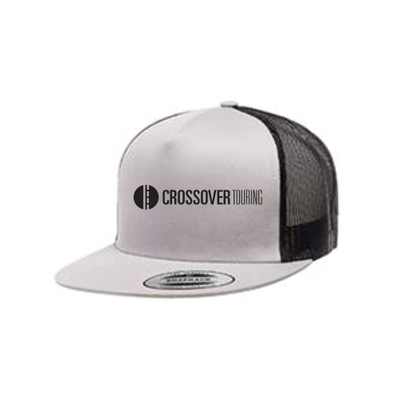 CrossoverTouring  - YP 5-Panel Trucker - White