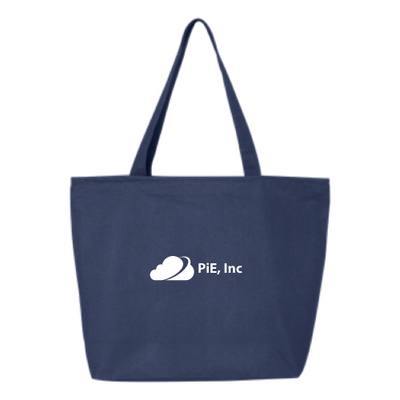 PiE - 24.5L Canvas Zippered Tote - Dark