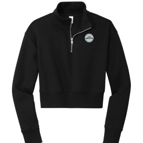 The Grove - District Women's V.I.T. Fleece 1/2-Zip v1