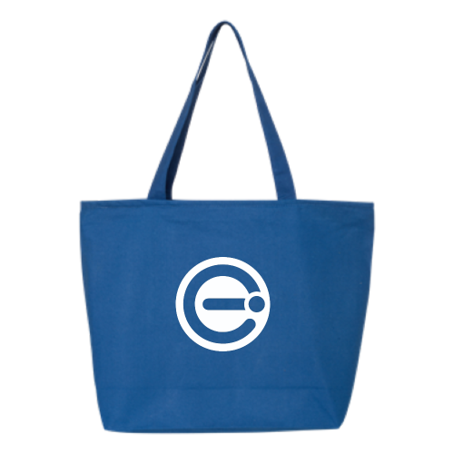 Engage2learn - 24.5L Canvas Zippered Tote v2