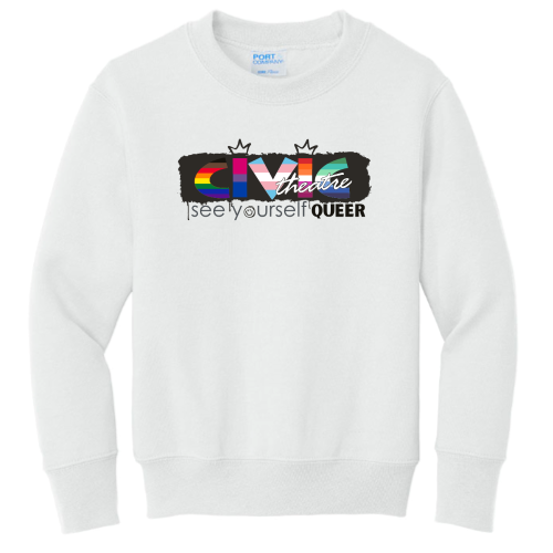 CivicTheatreMerch - Port & Company Youth Crewneck Sweatshirt