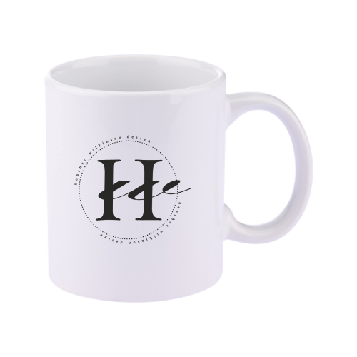 HWD - 11oz Basic C Handle Ceramic Mug