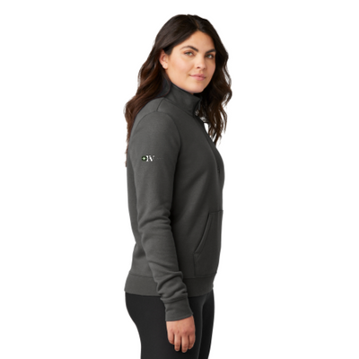 PVFinancial - Nike Ladies Club Fleece Sleeve Swoosh 1/2-Zip