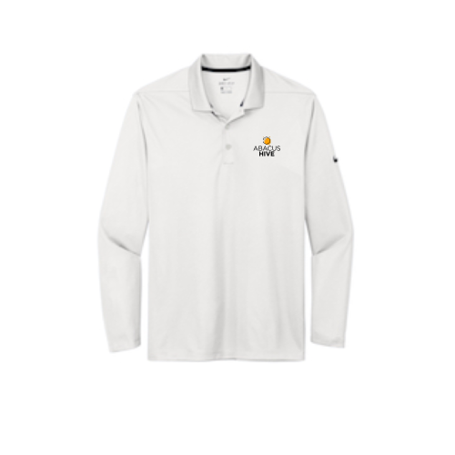 AbacusHive - Nike Dri-FIT Micro Pique 2.0 Long Sleeve Polo NKDC2104