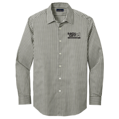 BayouCityHospice - Brooks Brothers - Men's Tech Stretch Pattern Shirt