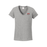 ZFA - Gildan Ladies Heavy Cotton 100% Cotton V-Neck T-Shirt