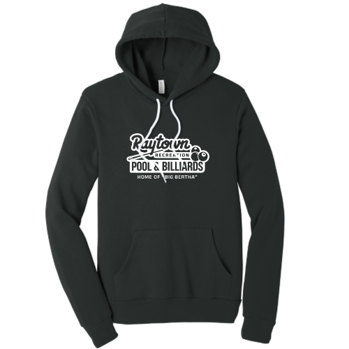 RaytownRecreationPoolAndBilliards - Unisex Poly Cotton Hooded Pullover Sweatshirt