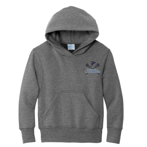 OneHillLacrosse - Port & Company Youth Pullover Hooded Sweatshirt