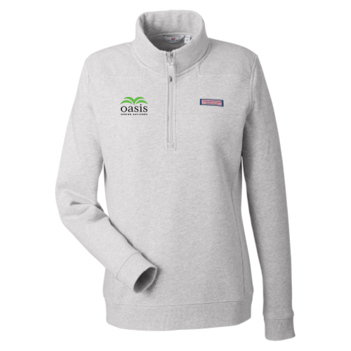 OasisSeniorAdvisors - Ladies Vineyard Vines Half-Zip v2