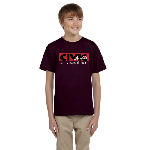 CivicTheatreMerch - Youth Ultra Cotton 6 oz. T-Shirt
