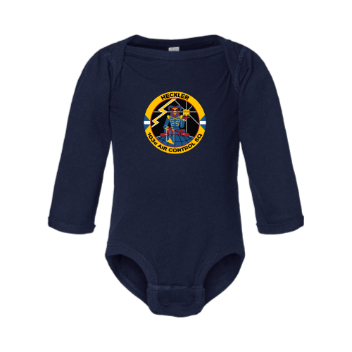 103rd Air Control Squadron - Infant Fine Jersey Long Sleeve Bodysuit