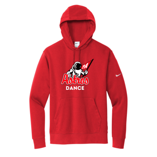PinkertonDance - Nike Club Fleece Sleeve Swoosh Pullover Hoodie