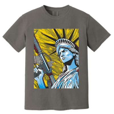 ScottTravisArt - Unisex Comfort Colors Vintage Tee v15