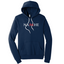 NAPAHE - Unisex Poly/Cotton Hooded Pullover Sweatshirt