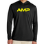 AMPLighting Men's Zone Performance Hooded Shirt - Yellow Logo