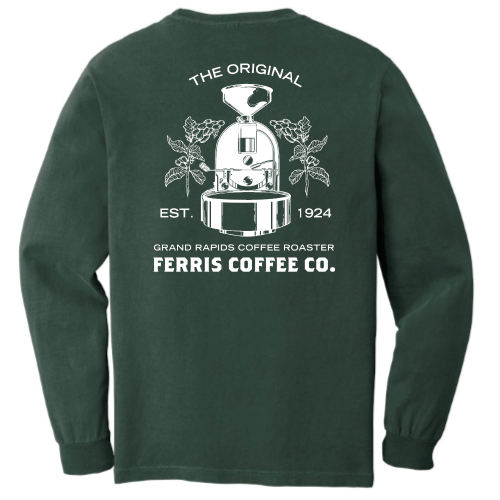 FerrisCoffee - Comfort Colors - Original Inverted LS