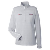 UnitedInsurance - Ladies' Microstripe Sankaty Half-Zip Pullover v2