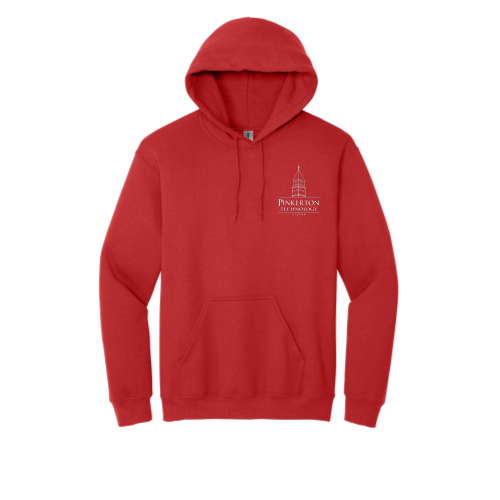 PinkertonIT - Embroidery - Gildan Heavy Blend Hooded Sweatshirt - v1