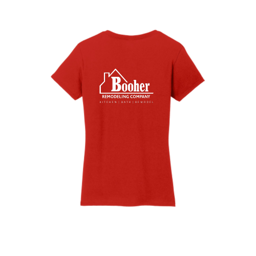 BooherRemodelingCompany - Gildan Ladies Heavy Cotton 100% Cotton V-Neck T-Shirt