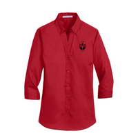 STLB Port Authority - Ladies Three-Quarter Sleeve Shirt