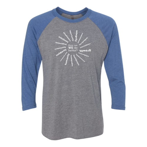 NBS - Next Level Unisex Triblend Three-Quarter Raglan T-Shirt v1