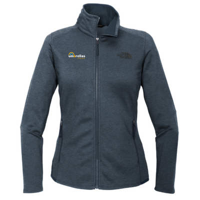 Umbrellas On The Beach - The North Face Ladies Skyline Full-Zip Fleece Jacket