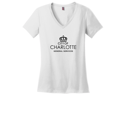 CCGS - District Made Ladies Perfect Weight V-Neck Tee