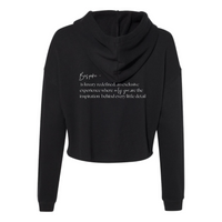 BespokeBeautyLoft - Independent Trading Women's Crop Hoodie v1