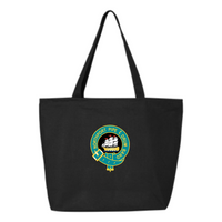 Northport - 24.5L Canvas Zippered Tote - Black / Navy (Logo)