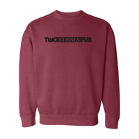 TwoStonesPubStore - Pigment-Dyed Crewneck Sweatshirt v1
