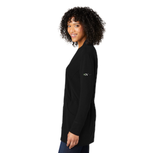 PVFinancial - Port Authority Ladies Microterry Cardigan LK825