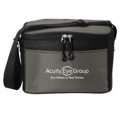 AcuityEyeGroup - Port Authority 6-Can Cube Cooler - Embroidered