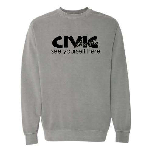 CivicTheatre - Pigment-Dyed Crewneck Sweatshirt