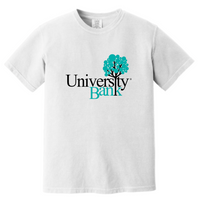 University Bank Unisex Garment Dyed T Shirt
