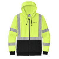 SLConstruction - CornerStone A107 Class 3 Heavy-Duty Fleece Full-Zip Hoodie
