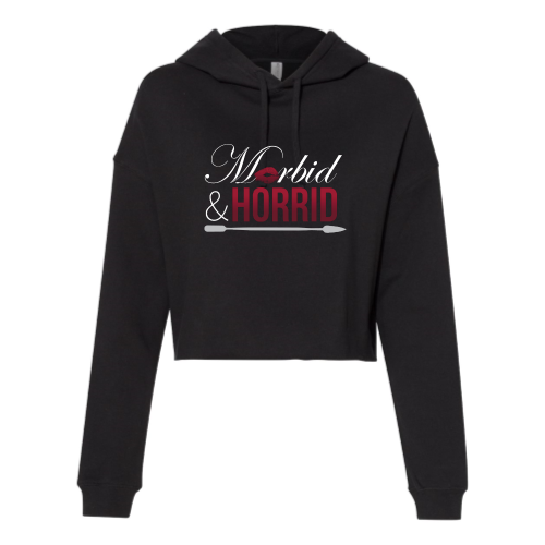 MorbidandHorrid - Independent Trading - Women's Crop Hoodie