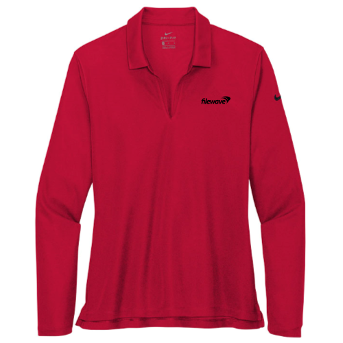 FileWave - Nike - Ladies Dri-FIT Long Sleeve Polo v2