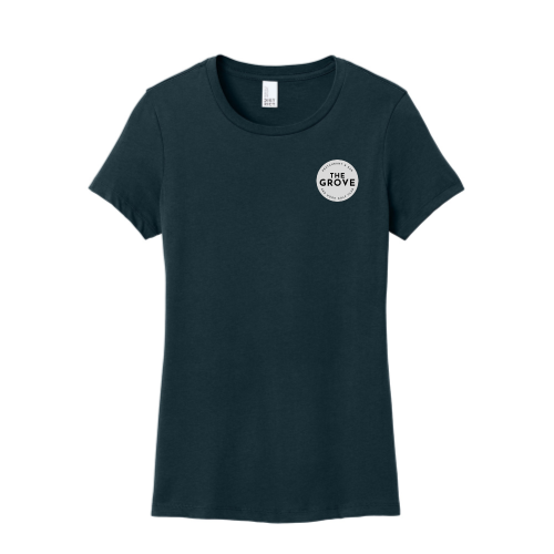 TheGroveStore - District Made Ladies Perfect Weight Crew Tee v1