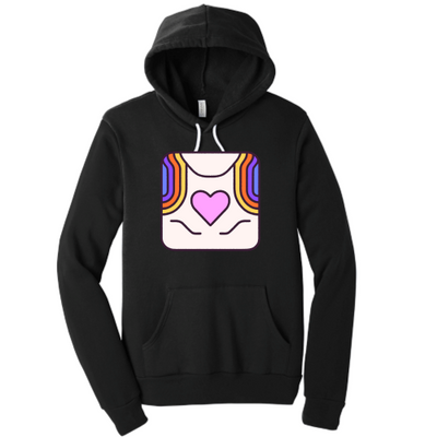 SeattleVoiceLab. - Unisex Poly/Cotton Hooded Pullover Sweatshirt