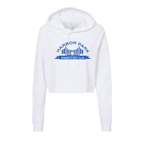 Harbor Park Women's Golf Club  - Independent Trading - Women's Crop Hoodie