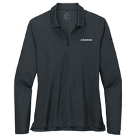 COSMOTechnologies - Nike Ladies Dri-FIT Micro Pique 2.0 Long Sleeve Polo